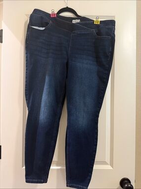 M Jeans Dark Blue Stretch Pull-On Jeggings
